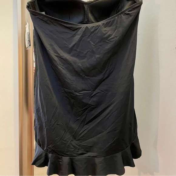 NWT a.n.a. black bathing suit with removable strap size 14 - Picture 3 of 7